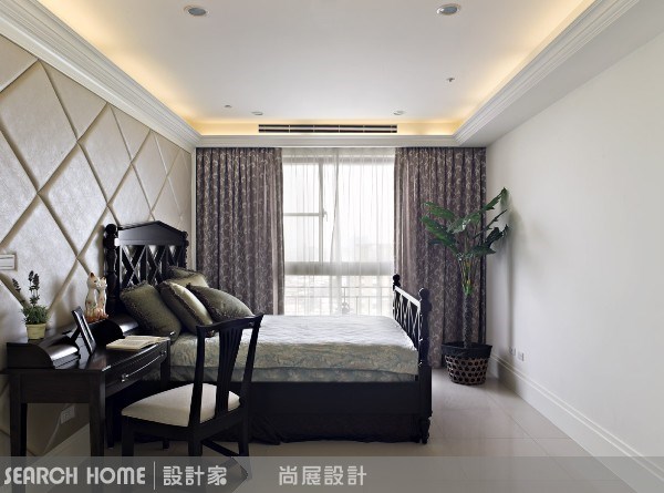 40坪新成屋(5年以下)＿美式風臥室案例圖片＿尚展空間設計＿尚展_20之3