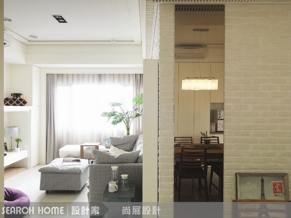 35坪新成屋(5年以下)＿休閒風客廳案例圖片＿尚展空間設計＿尚展_19之14