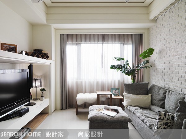 35坪新成屋(5年以下)＿休閒風客廳案例圖片＿尚展空間設計＿尚展_19之8