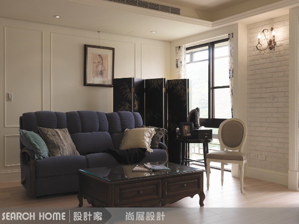 40坪中古屋(5~15年)＿美式風客廳案例圖片＿尚展空間設計＿尚展_18之1