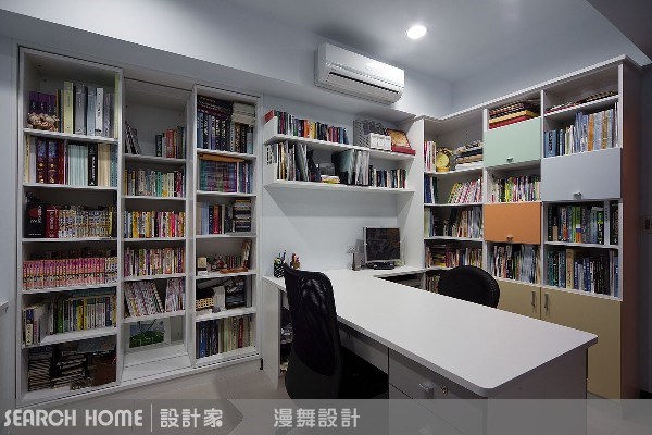 30坪新成屋(5年以下)＿現代風書房案例圖片＿漫舞空間系統設計＿漫舞_04之38