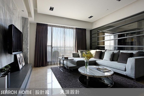 43坪新成屋(5年以下)＿現代風客廳案例圖片＿天境空間設計＿天境_03之5