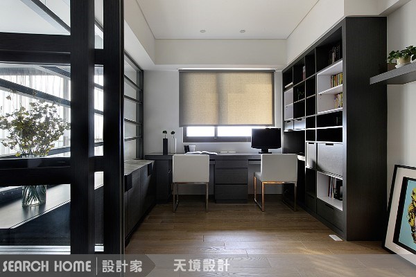 43坪新成屋(5年以下)＿現代風書房案例圖片＿天境空間設計＿天境_03之9