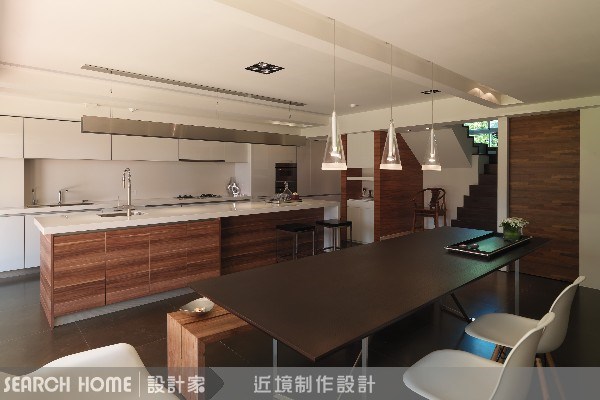 58坪新成屋(5年以下)＿現代風餐廳廚房案例圖片＿近境制作＿近境制作_15之22