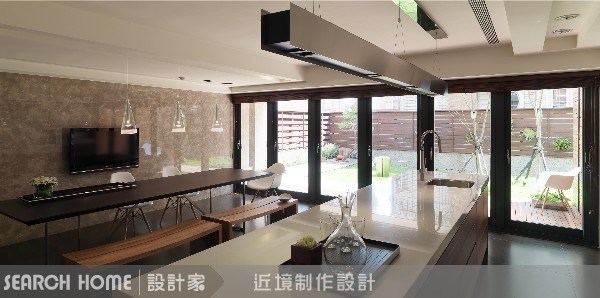 58坪新成屋(5年以下)＿現代風餐廳廚房案例圖片＿近境制作＿近境制作_15之23