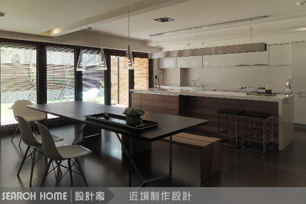 58坪新成屋(5年以下)＿現代風餐廳廚房案例圖片＿近境制作＿近境制作_15之12