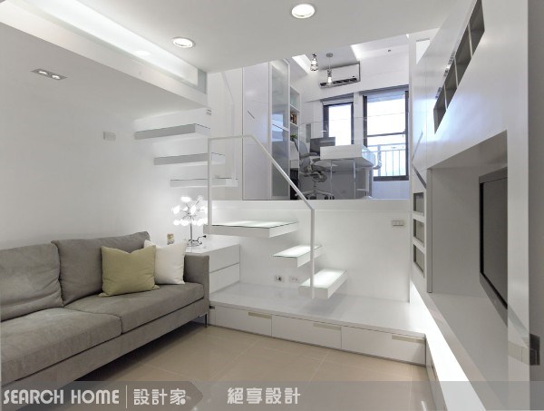 7坪新成屋(5年以下)＿現代風客廳案例圖片＿絕享設計＿絕享_22之1