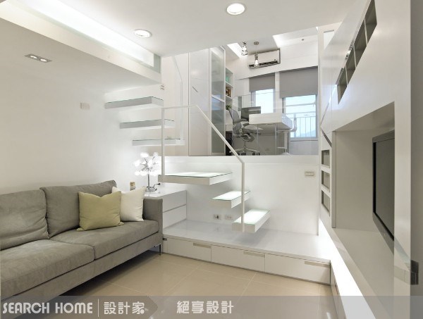 7坪新成屋(5年以下)＿現代風客廳案例圖片＿絕享設計＿絕享_22之2