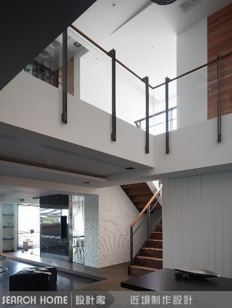 70坪中古屋(5~15年)＿現代風客廳樓梯案例圖片＿近境制作＿近境制作_14之10