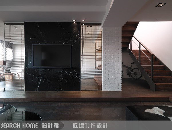 70坪中古屋(5~15年)＿現代風客廳樓梯案例圖片＿近境制作＿近境制作_14之15