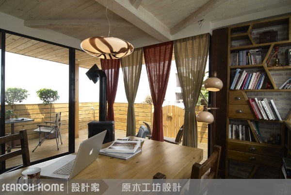 45坪新成屋(5年以下)＿鄉村風書房案例圖片＿原木工坊&客製化．手工實木傢具＿原木工坊_10之9