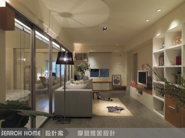 17坪中古屋(5~15年)＿現代風客廳案例圖片＿摩登雅舍室內設計＿摩登雅舍_02之8