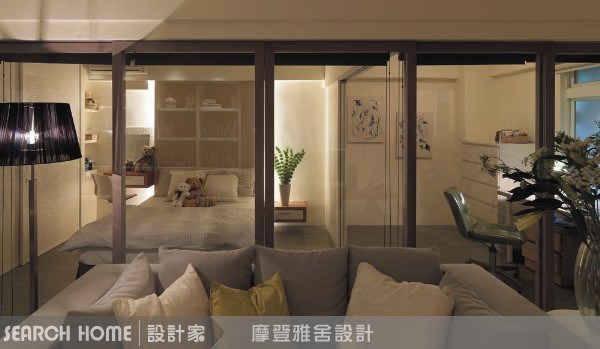 17坪中古屋(5~15年)＿現代風客廳案例圖片＿摩登雅舍室內設計＿摩登雅舍_02之5