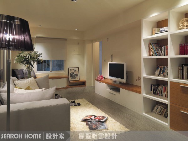 17坪中古屋(5~15年)＿現代風客廳案例圖片＿摩登雅舍室內設計＿摩登雅舍_02之7