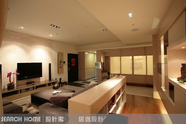 35坪新成屋(5年以下)＿現代風客廳案例圖片＿江榮裕建築師+居逸室內設計＿江榮裕_05之10