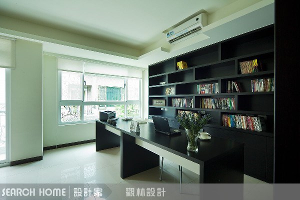 64坪新成屋(5年以下)＿現代風書房案例圖片＿觀林設計＿觀林_14之4