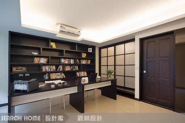 64坪新成屋(5年以下)＿現代風書房案例圖片＿觀林設計＿觀林_14之3