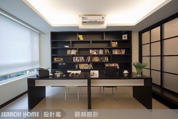 64坪新成屋(5年以下)＿現代風書房案例圖片＿觀林設計＿觀林_14之2