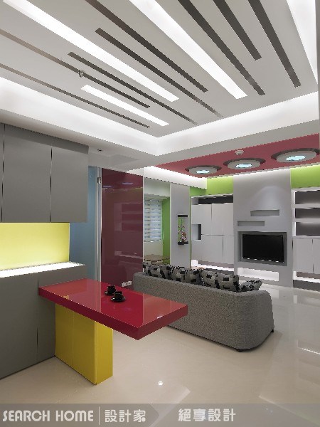 24坪新成屋(5年以下)＿現代風客廳案例圖片＿絕享設計＿絕享_18之3