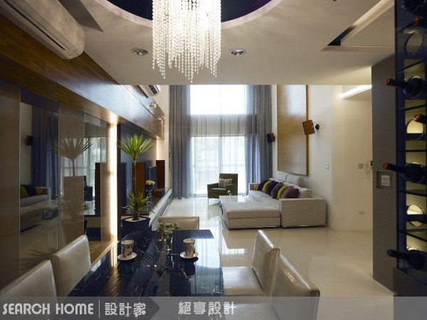 60坪新成屋(5年以下)＿休閒風客廳案例圖片＿絕享設計＿絕享_15之9