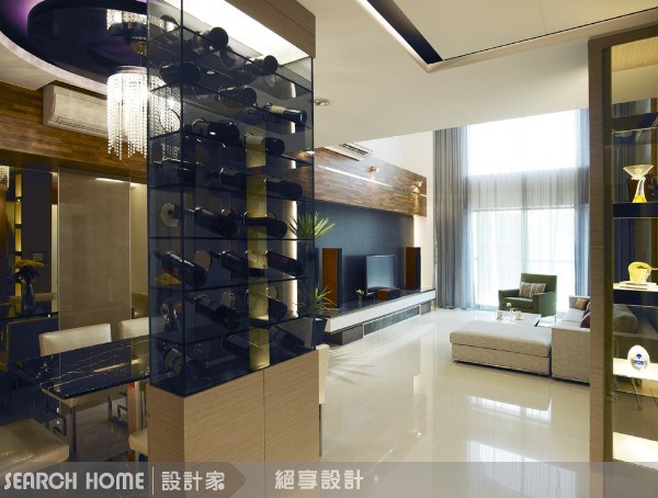 60坪新成屋(5年以下)＿休閒風客廳案例圖片＿絕享設計＿絕享_15之7