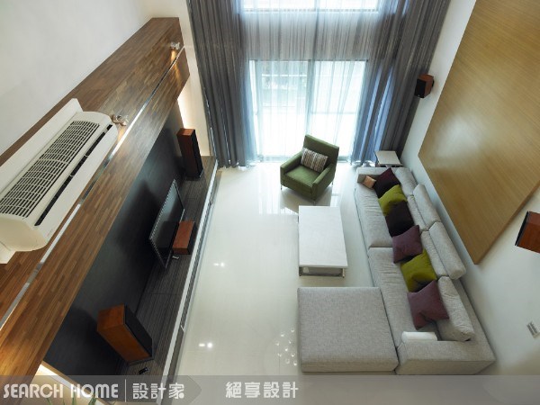 60坪新成屋(5年以下)＿休閒風客廳案例圖片＿絕享設計＿絕享_15之18