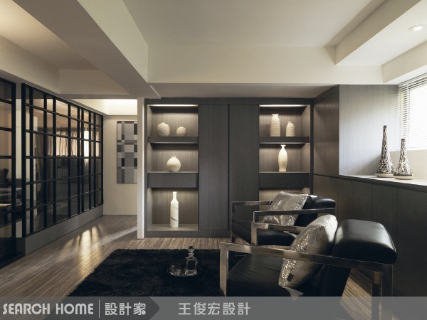 100坪新成屋(5年以下)＿美式風客廳案例圖片＿森境設計＿王俊宏_12之14