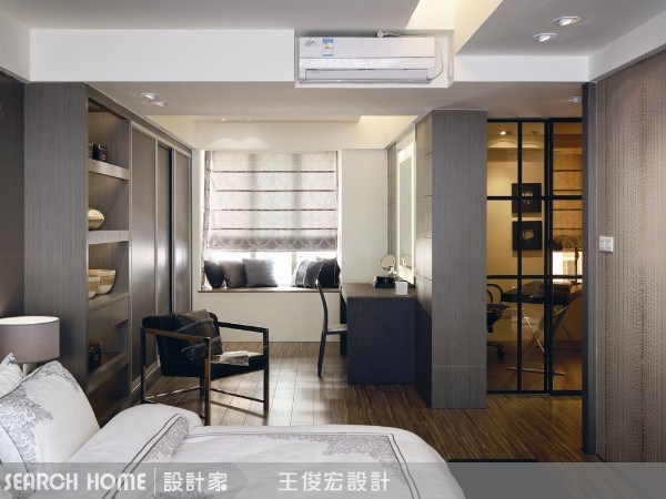 100坪新成屋(5年以下)＿美式風臥室案例圖片＿森境設計＿王俊宏_12之5