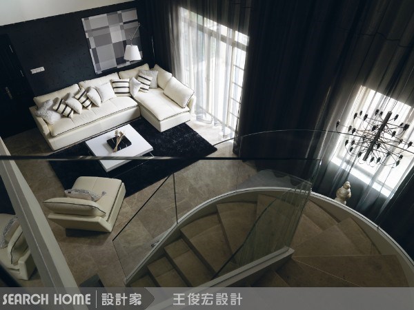 100坪新成屋(5年以下)＿美式風樓梯案例圖片＿森境設計＿王俊宏_12之21