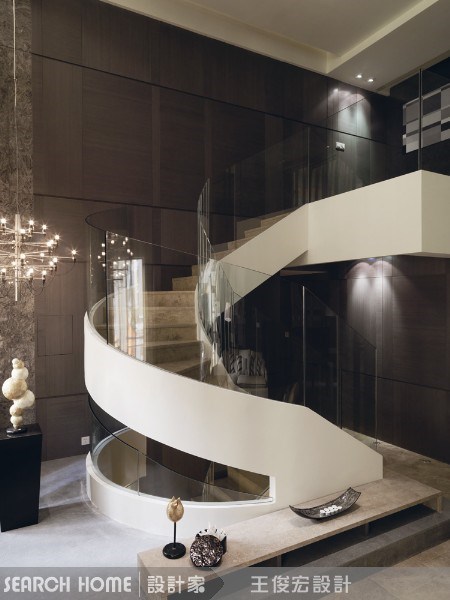100坪新成屋(5年以下)＿美式風樓梯案例圖片＿森境設計＿王俊宏_12之15