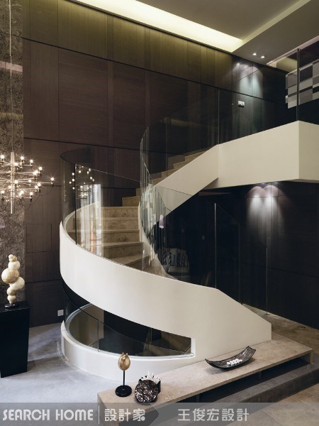 100坪新成屋(5年以下)＿美式風樓梯案例圖片＿森境設計＿王俊宏_12之16