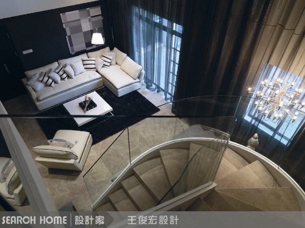 100坪新成屋(5年以下)＿美式風樓梯案例圖片＿森境設計＿王俊宏_12之20