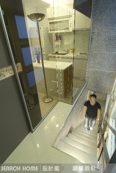 24坪中古屋(5~15年)＿現代風樓梯案例圖片＿絕享設計＿絕享_13之19