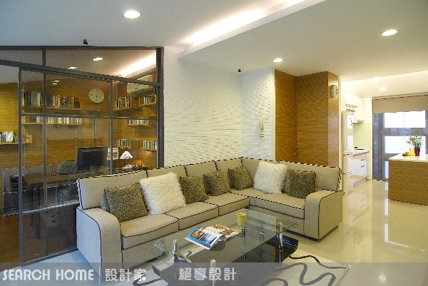 24坪中古屋(5~15年)＿現代風客廳案例圖片＿絕享設計＿絕享_13之13