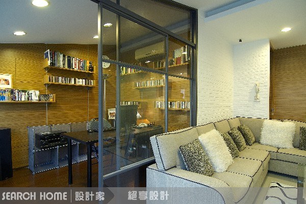 24坪中古屋(5~15年)＿現代風書房案例圖片＿絕享設計＿絕享_13之12