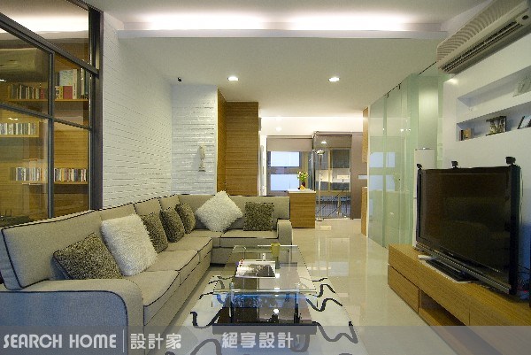 24坪中古屋(5~15年)＿現代風客廳案例圖片＿絕享設計＿絕享_13之16