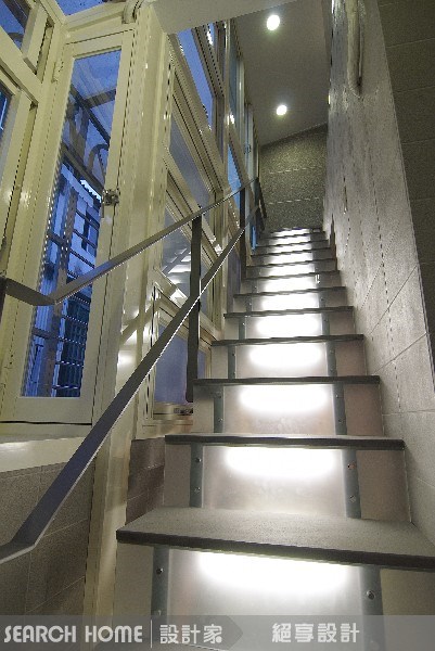 24坪中古屋(5~15年)＿現代風樓梯案例圖片＿絕享設計＿絕享_13之21