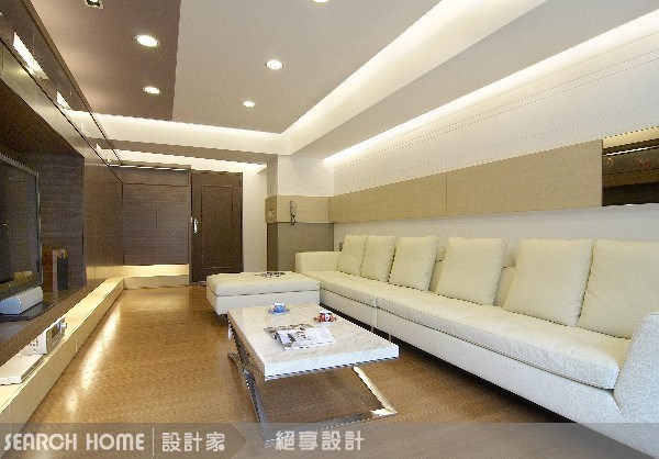 40坪中古屋(5~15年)＿休閒風客廳案例圖片＿絕享設計＿絕享_12之2