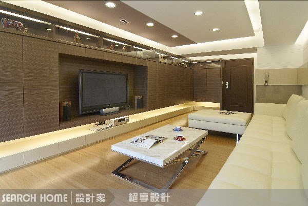 40坪中古屋(5~15年)＿休閒風客廳案例圖片＿絕享設計＿絕享_12之3