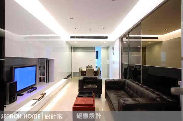 24坪新成屋(5年以下)＿現代風客廳案例圖片＿絕享設計＿絕享_11之10