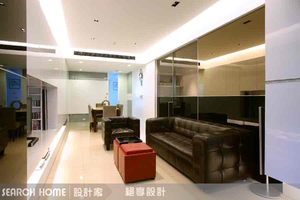24坪新成屋(5年以下)＿現代風客廳案例圖片＿絕享設計＿絕享_11之14