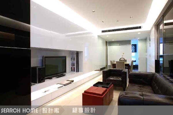 24坪新成屋(5年以下)＿現代風客廳案例圖片＿絕享設計＿絕享_11之11