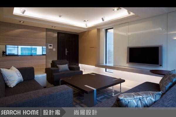 60坪新成屋(5年以下)＿休閒風客廳案例圖片＿尚展空間設計＿尚展_17之2