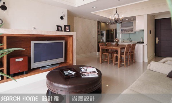 35坪新成屋(5年以下)＿休閒風客廳餐廳廚房案例圖片＿尚展空間設計＿尚展_14之15