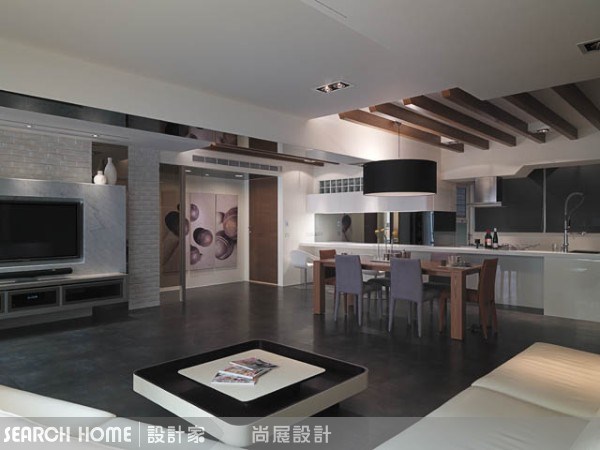 55坪中古屋(5~15年)＿現代風客廳案例圖片＿尚展空間設計＿尚展_12之22