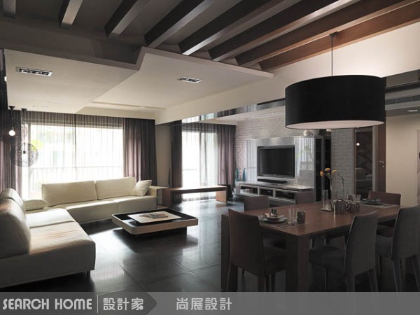 55坪中古屋(5~15年)＿現代風客廳餐廳案例圖片＿尚展空間設計＿尚展_12之18