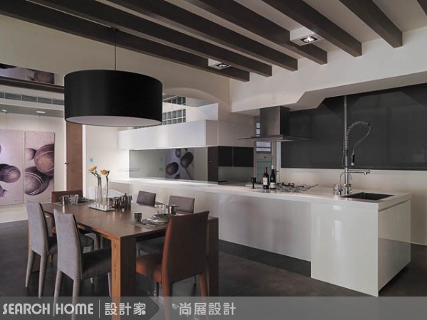 55坪中古屋(5~15年)＿現代風餐廳廚房吧檯案例圖片＿尚展空間設計＿尚展_12之21