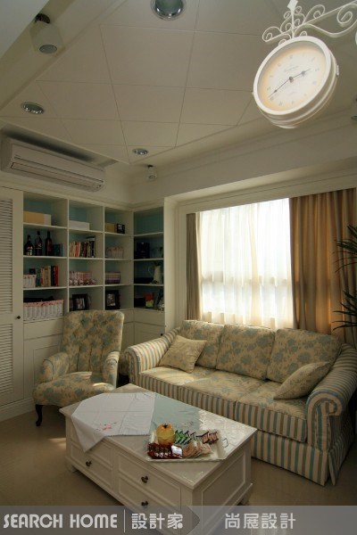 27坪新成屋(5年以下)＿美式風客廳案例圖片＿尚展空間設計＿尚展_11之5