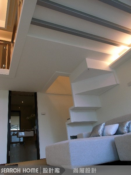 15坪新成屋(5年以下)＿現代風客廳浴室樓梯案例圖片＿尚展空間設計＿尚展_10之52