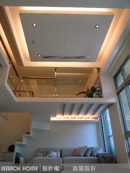 15坪新成屋(5年以下)＿現代風客廳樓梯案例圖片＿尚展空間設計＿尚展_10之49